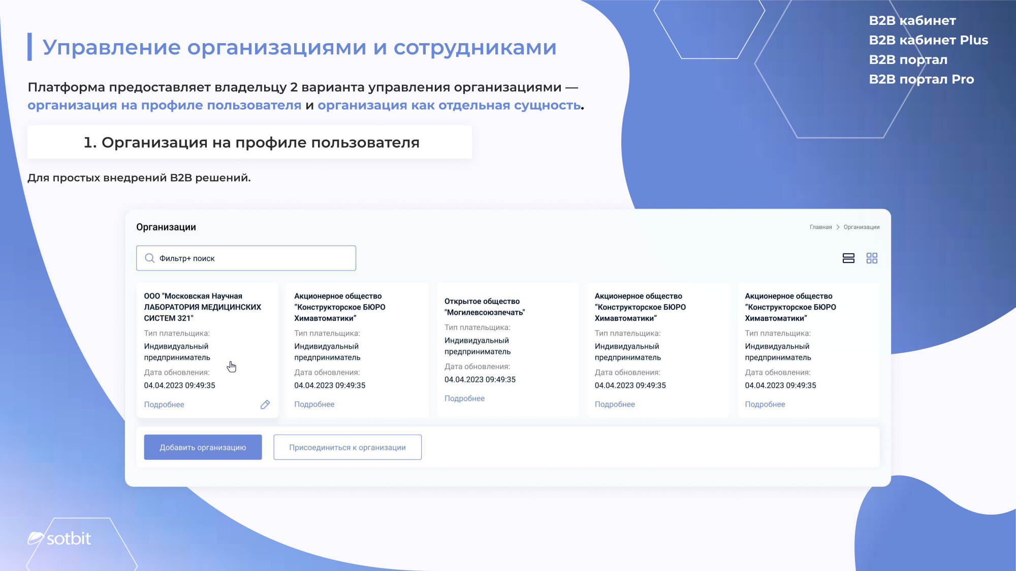 Сотбит: B2B портал – оптовая платформа с личным кабинетом дилера в «АБМ» Сотбит: B2B портал – оптовая платформа с личным кабинетом дилера