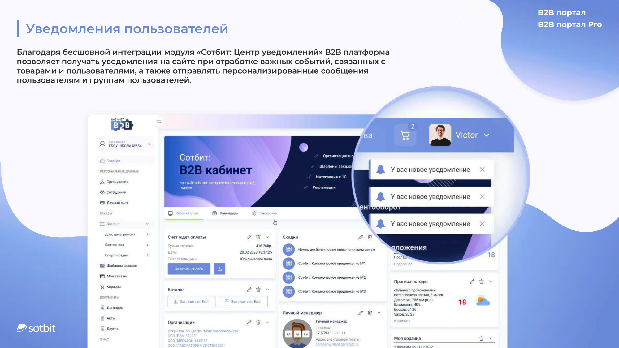 Сотбит: B2B портал – оптовая платформа с личным кабинетом дилера в «АБМ» Сотбит: B2B портал – оптовая платформа с личным кабинетом дилера
